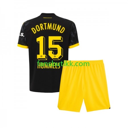 Fotballdrakt Borussia Dortmund Mats Hummels 15 Barn Bortetrøye 2023-2024 Kortermet